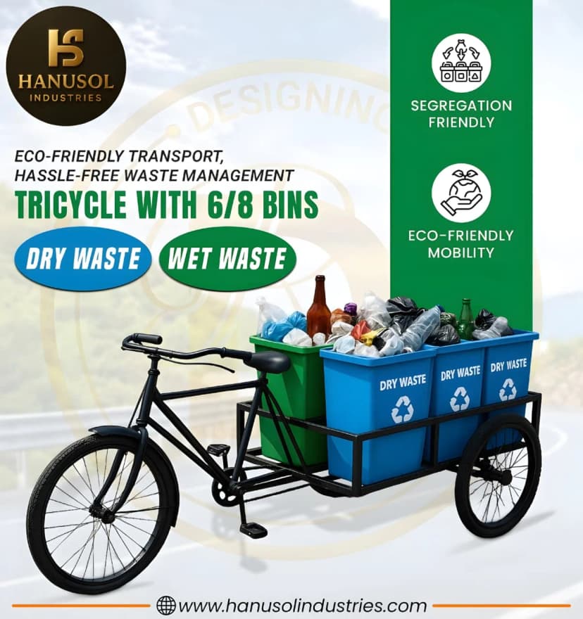 Garbage Cycle Rickshaw