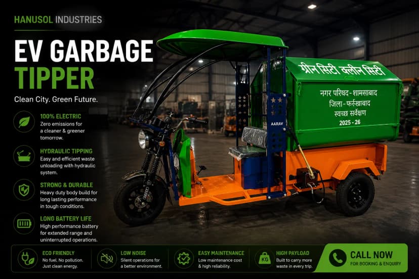 Electric Garbage Van