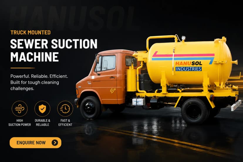 Sewer Suction Machine
